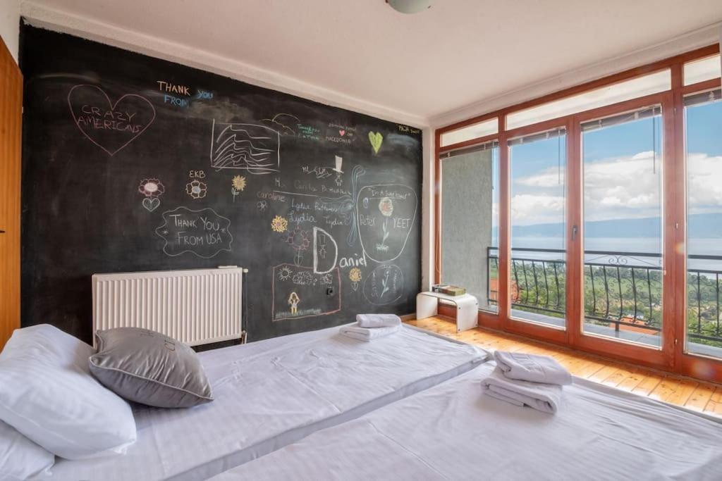 Casa Farmak - 4 Bedroom Lux Apartment With Infinity Pool & Lake View Охрид Екстер'єр фото