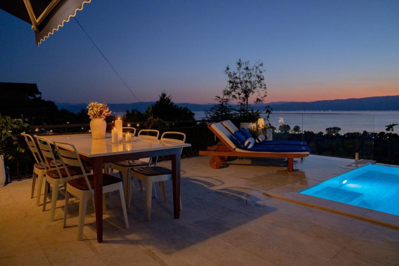 Casa Farmak - 4 Bedroom Lux Apartment With Infinity Pool & Lake View Охрид Екстер'єр фото