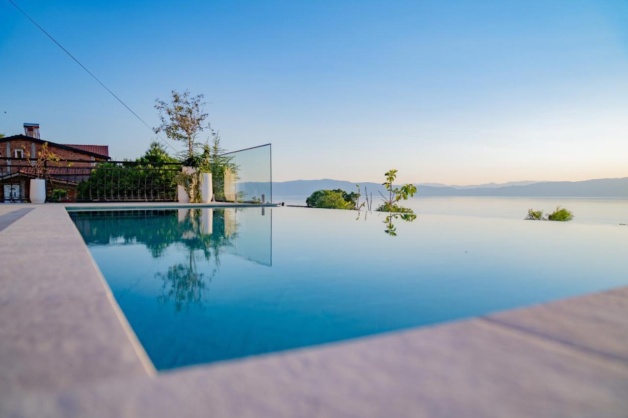 Casa Farmak - 4 Bedroom Lux Apartment With Infinity Pool & Lake View Охрид Екстер'єр фото